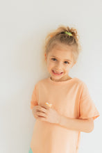 Load image into Gallery viewer, Essential Tee | Peach Popsicle - Sizes 12/18M, 18/24M, 4/5Y, 5/6Y