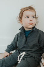 Load image into Gallery viewer, Terry 1/4 Zip | Meteorite - Size 2/3 OR 5/6Y