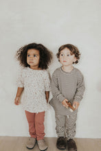 Load image into Gallery viewer, Youth Long Sleeve Tee | Sandstripe - Size 6/7Y