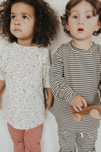 Load image into Gallery viewer, Youth Long Sleeve Tee | Sandstripe - Size 6/7Y