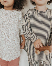 Load image into Gallery viewer, Youth Long Sleeve Tee | Sandstripe - Size 6/7Y