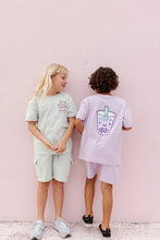 Load image into Gallery viewer, Kawaii Boba Bubble Letter T-Shirt - Sizes 1/2Y