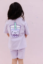 Load image into Gallery viewer, Kawaii Boba Bubble Letter T-Shirt - Sizes 1/2Y