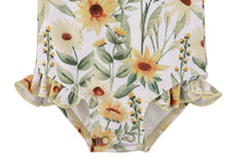 Load image into Gallery viewer, The "Brooklyn" Ruffle Rashguard Suit - Size 6/12M or 10/11Y