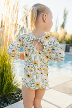 Load image into Gallery viewer, The "Brooklyn" Ruffle Rashguard Suit - Size 6/12M or 10/11Y