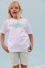 Load image into Gallery viewer, Kawaii Crocodile T-Shirt - Size 12/18M or 1/2Y