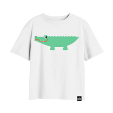 Load image into Gallery viewer, Kawaii Crocodile T-Shirt - Size 12/18M or 1/2Y