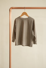 Load image into Gallery viewer, Youth Long Sleeve Tee | Sandstripe - Size 6/7Y