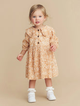 Load image into Gallery viewer, Floral Warm Glow Collar Dress - Sizes 5,6,7,8