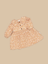 Load image into Gallery viewer, Floral Warm Glow Collar Dress - Sizes 5,6,7,8