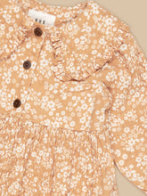 Load image into Gallery viewer, Floral Warm Glow Collar Dress - Sizes 5,6,7,8