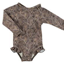 Load image into Gallery viewer, The "Parker" Ruffle Rashguard Suit