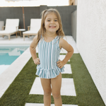 Load image into Gallery viewer, The "Arlo" Twirl One Piece Suit - Size 4/5Y