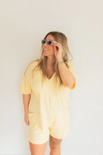 Load image into Gallery viewer, Ladies Shorts Romper | Lemon Gelato