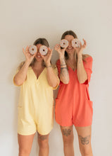 Load image into Gallery viewer, Ladies Shorts Romper | Lemon Gelato