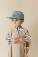 Load image into Gallery viewer, Classic Waterproof Snapback Hats | Stone Blue