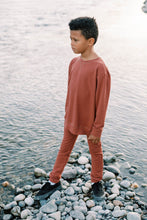 Load image into Gallery viewer, Youth Terry Crew Neck | Holly Berry - Size 8/9Y