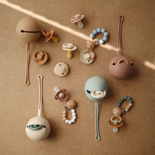 Load image into Gallery viewer, Silicone Pacifier Holder Case | Blush