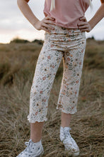 Load image into Gallery viewer, Lettuce Hem Crop Pants | Fall Floral

