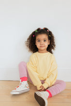 Load image into Gallery viewer, Crew Neck Sweater | Lemon Gelato
