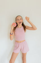 Load image into Gallery viewer, Youth Relaxed Shorts | Lavender Sorbet
