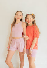 Load image into Gallery viewer, Youth Relaxed Shorts | Lavender Sorbet
