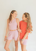 Load image into Gallery viewer, Youth Relaxed Shorts | Lavender Sorbet

