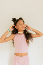Load image into Gallery viewer, Youth Wide Leg Pants | Lavender Sorbet
