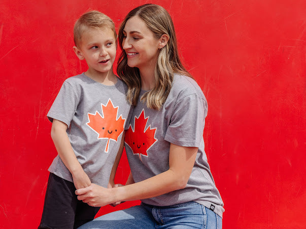 Kawaii Maple Leaf T-Shirt