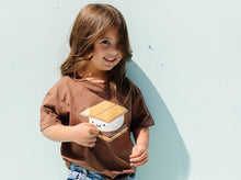 Load image into Gallery viewer, Kawaii S&#39;more T-Shirt | Chocolate
