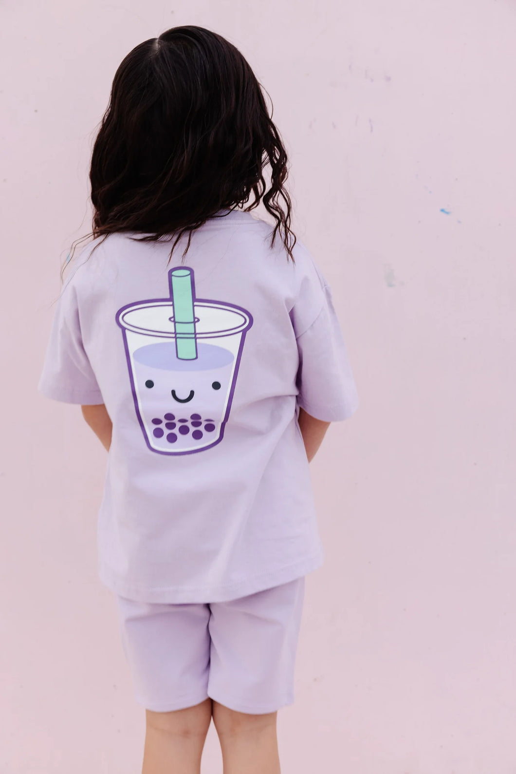 Kawaii Boba Bubble Letter T-Shirt
