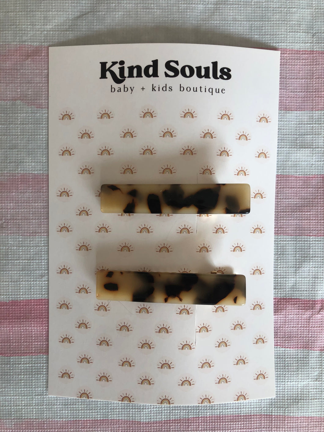 Alligator Hair Clips | Leopard