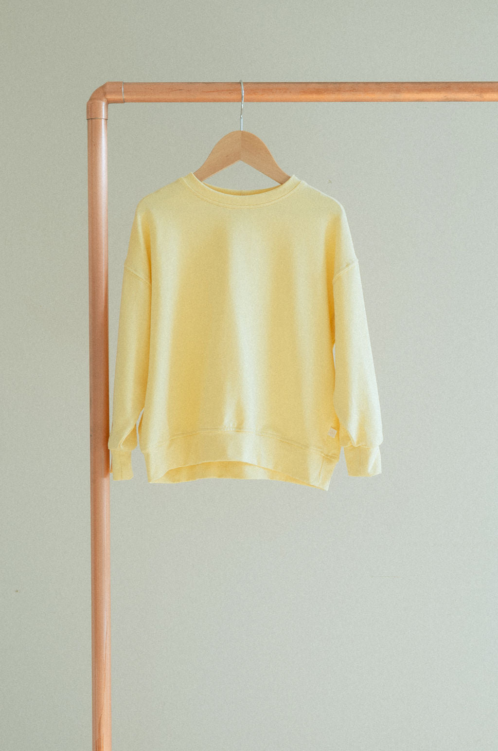 Crew Neck Sweater | Lemon Gelato