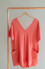 Load image into Gallery viewer, Ladies Shorts Romper | Watermelon Ice
