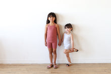 Load image into Gallery viewer, Strappy Tank | Sky Daisy - Size 6-7Y
