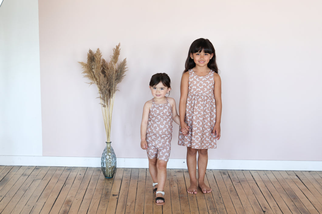 Strappy Tank | Almond Butterfly