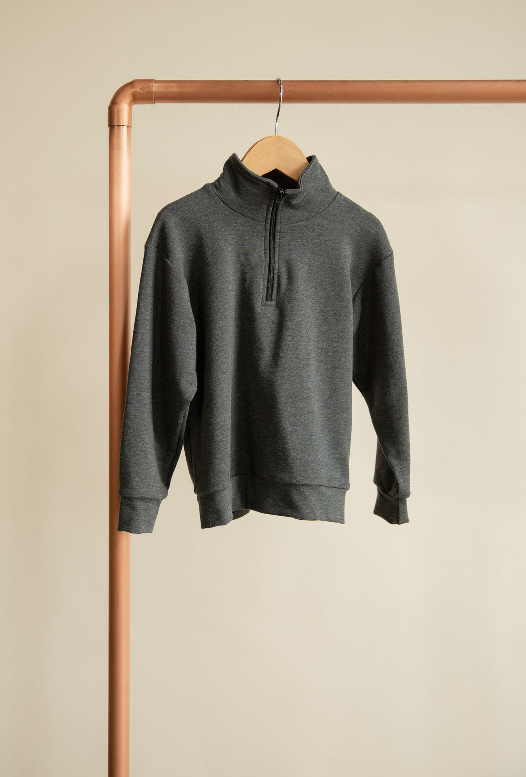 Youth Terry 1/4 Zip | Meteorite