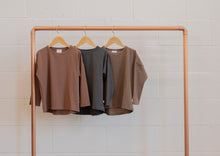 Load image into Gallery viewer, Drop Shoulder Long Sleeve | Graphite

