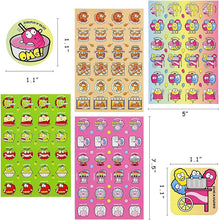 Load image into Gallery viewer, Scratch &amp; Sniff Stickers Mystery Pack (3 sheets of stickers)
