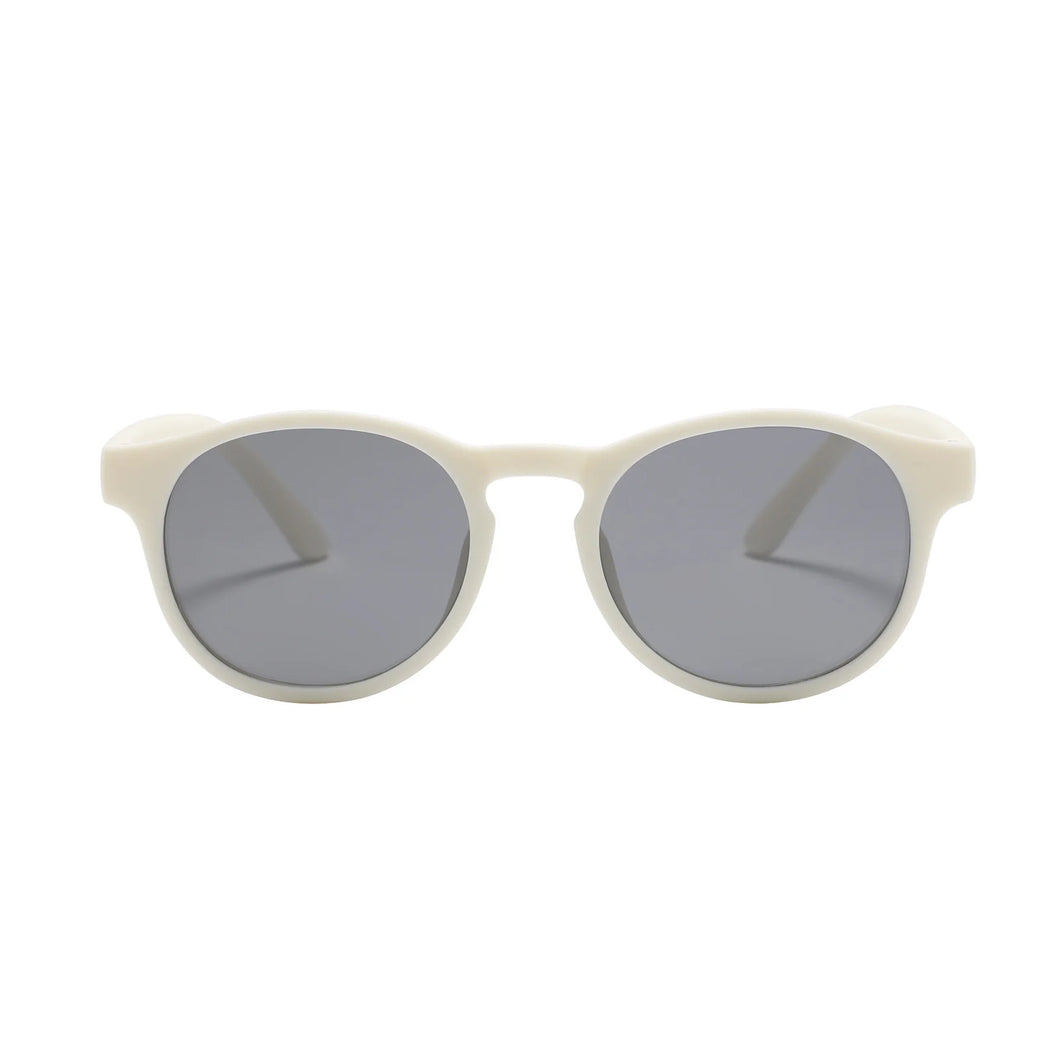 The Keyhole Sunnies | Matte Ivory