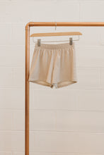 Load image into Gallery viewer, Youth Relaxed Shorts | Mini Latte Stripe
