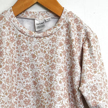 Load image into Gallery viewer, Drop Sleeve Sweatshirt - Soft Posey Floral - Size 5/6Y
