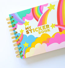 Load image into Gallery viewer, Hardcover Retro Style Sticker Book
