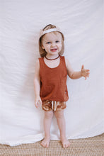 Load image into Gallery viewer, Pocket Tank | Rustic Brown - Size 10/11Y
