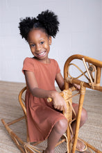Load image into Gallery viewer, Twirl Dress | Rustic Brown - Size 3/4Y
