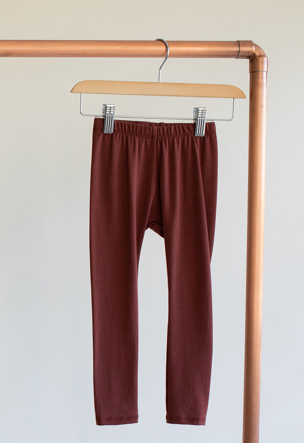 Leggings | Cranberry - Size 18/24M OR 8/9Y