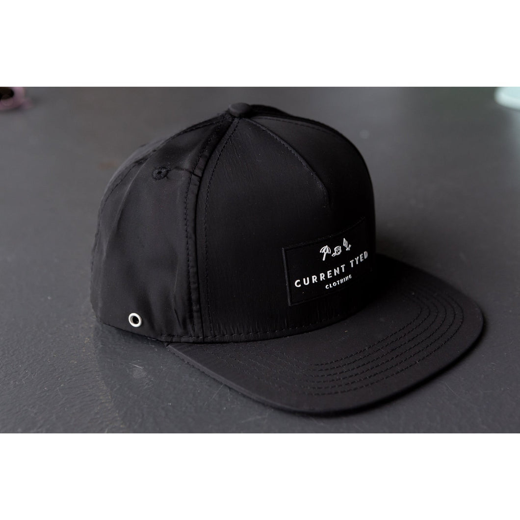 Classic Waterproof Snapback Hats | Black