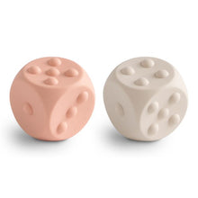 Load image into Gallery viewer, Dice Press Toy 2-Pack | Blush/Shifting Sands
