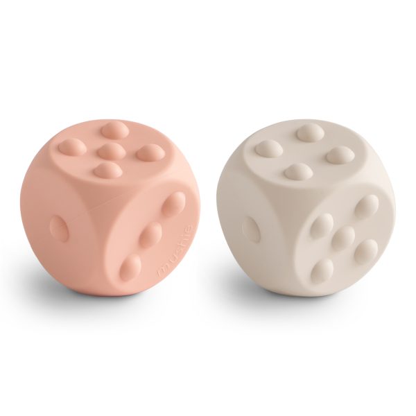 Dice Press Toy 2-Pack | Blush/Shifting Sands