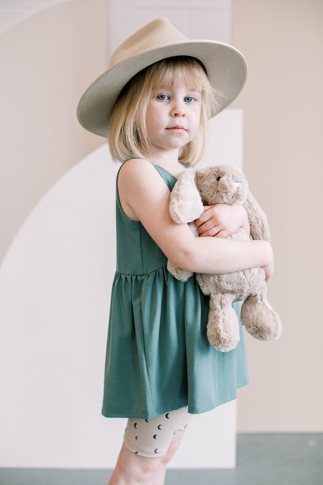 Peplum Tank | Eucalyptus